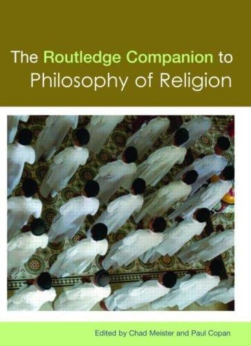 Routledge Companion to Philosophy of Religion