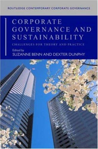 Corporate governance and sustainability