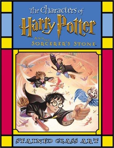The Characters of Harry Potter and the Sorcerer's Stone Stained Glass Art