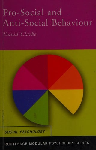 Pro-social and anti-social behaviour