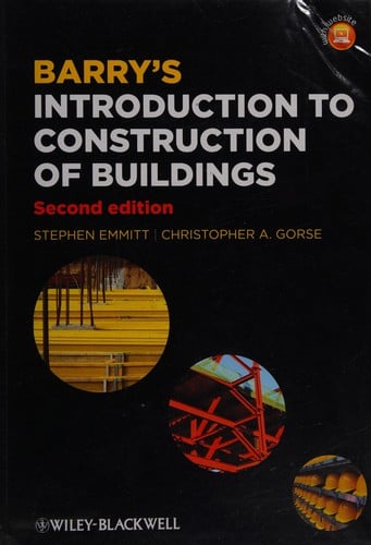 Barry's introduction to construction of buildings