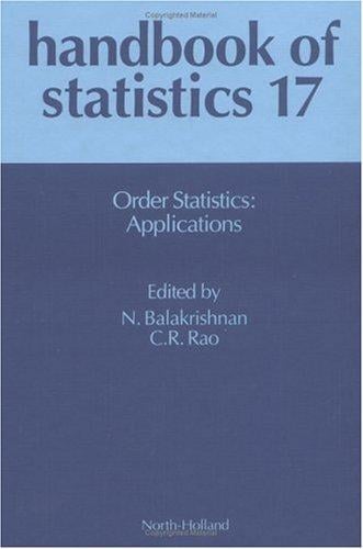 Handbook of Statistics 17: Order Statistics
