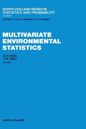 Multivariate environmental statistics