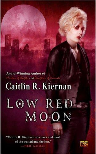 Low red moon