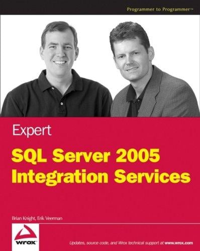 Expert SQL server 2005 integration services