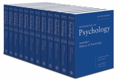 Handbook of psychology