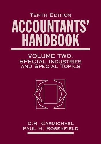 Accountants' handbook