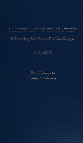 Mathematics education in secondary schools and two-year colleges