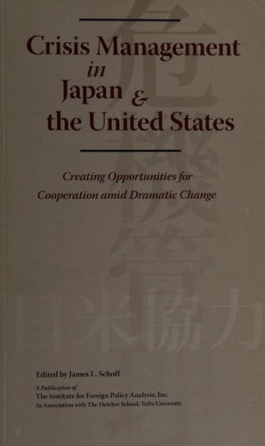 Crisis management in Japan and the United States