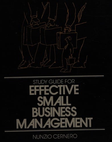 Study guide for effective small business management