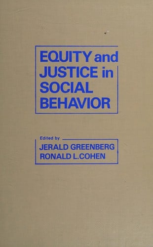 Equity and justice in social behavior