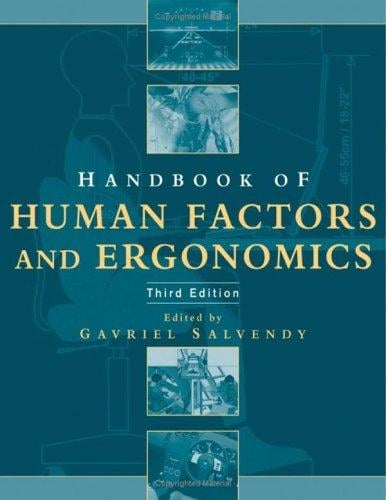 Handbook of human factors and ergonomics
