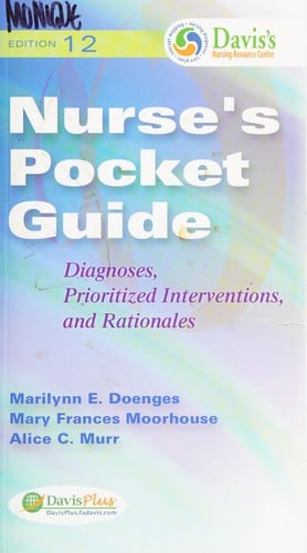 Nurse's pocket guide