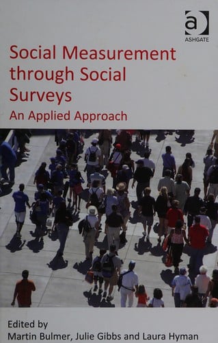 Social measurement through social surveys