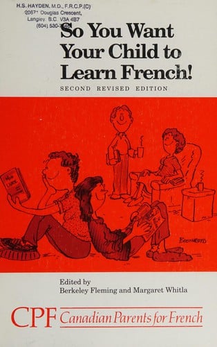 So you want your child to learn French!