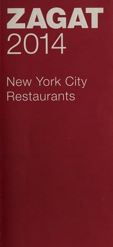 Zagat 2014 New York City restaurants