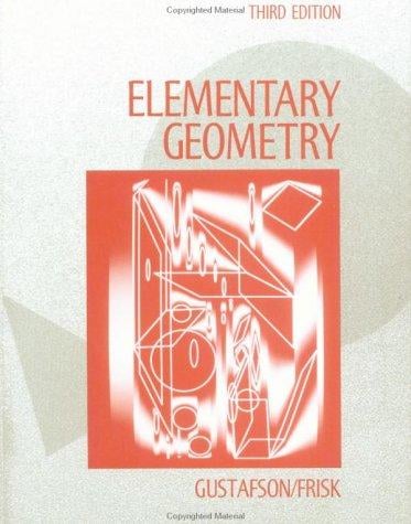 Elementary geometry