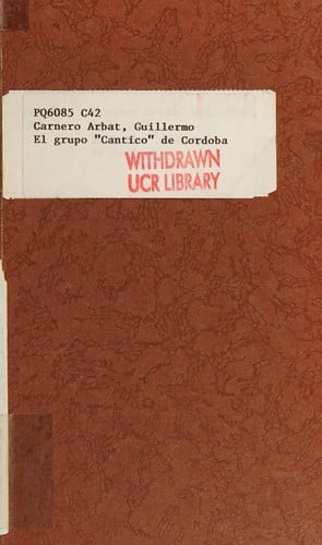 El grupo "Cántico" de Córdoba