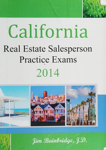 California real estate salesperson practice exams for 2014