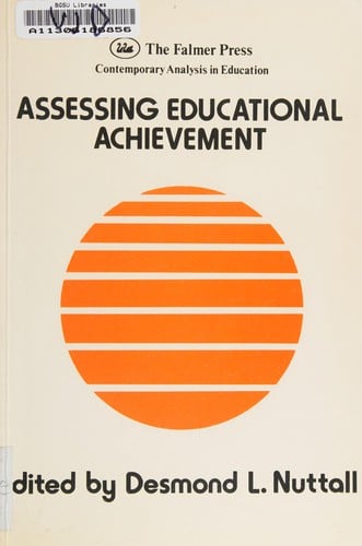 Assessing educational achievement