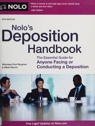 Nolo's deposition handbook