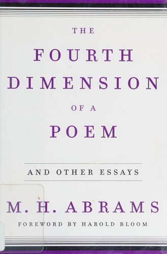 The fourth dimension of a poem