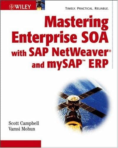 Mastering enterprise SOA with SAP NetWeaver and mySAP ERP