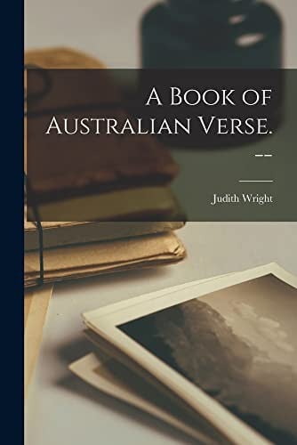 A book of Australian verse. --