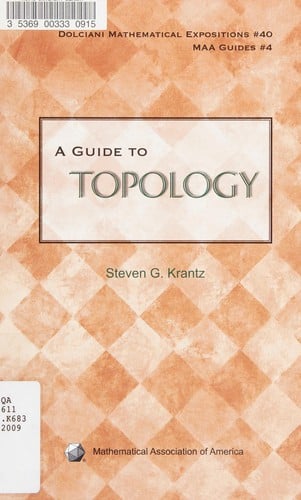 A guide to topology