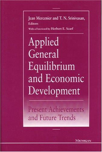 Applied general equilibrium and economic development