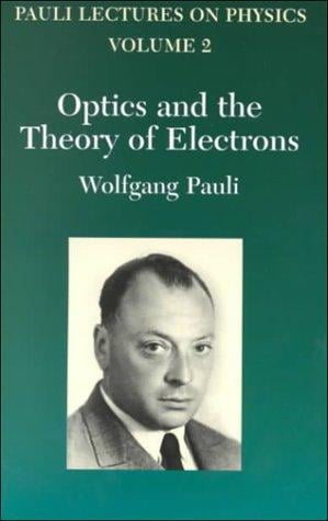 Vorlesung über Optik und Elektronentheorie
