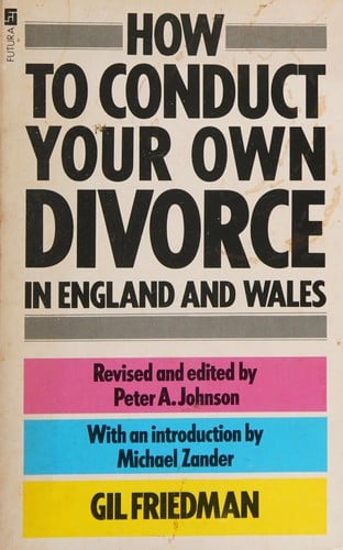 How to conduct your own divorce in England and Wales