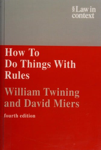 How to do things with rules