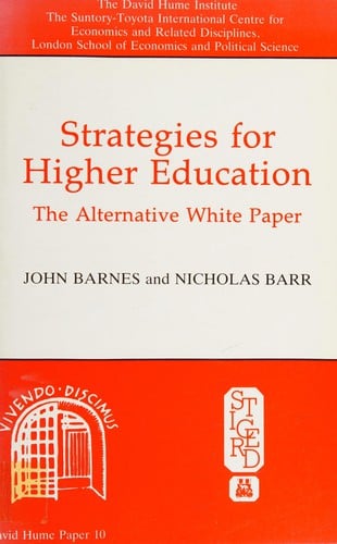 Strategies for higher education