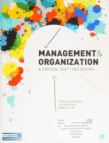 Management and organization