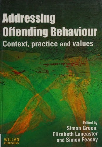 Addressing offending behaviour