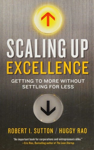 Scaling up excellence