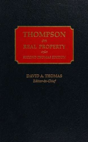 Thompson on real property