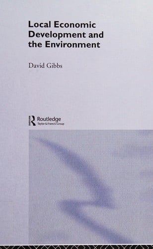 Local economic development and the environment