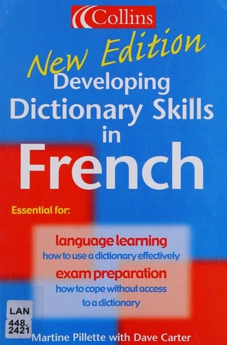 Developing dictionary skills in French