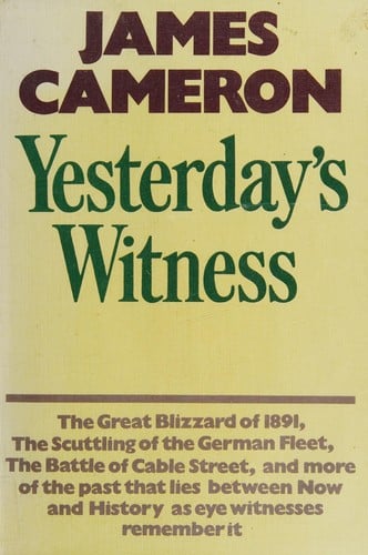 Yesterday's witness