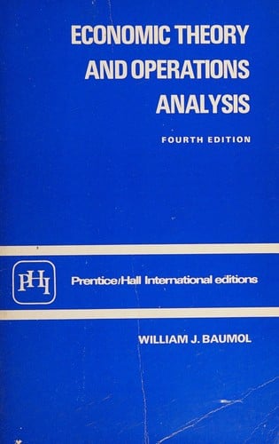 Economic Theory Oper Anal **