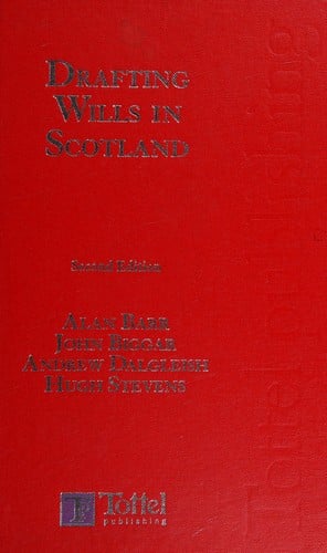 Drafting wills in Scotland