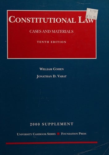 Supplement to  Constitutional Law