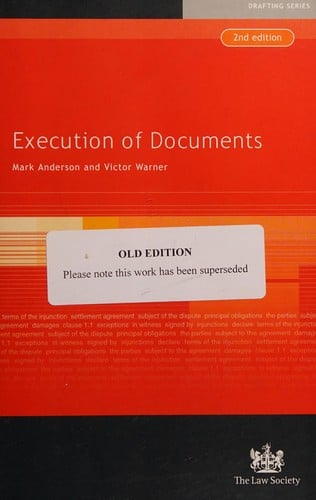 Execution of documents