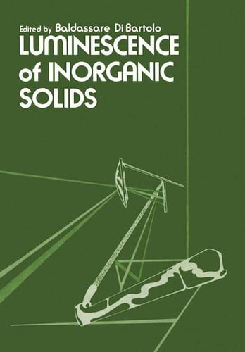 Luminescence of inorganic solids