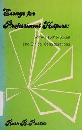 Essays for professional helpers