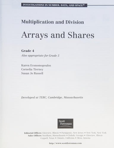 Arrays and shares