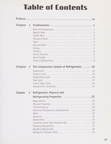 Refrigeration principles, practices, and performance