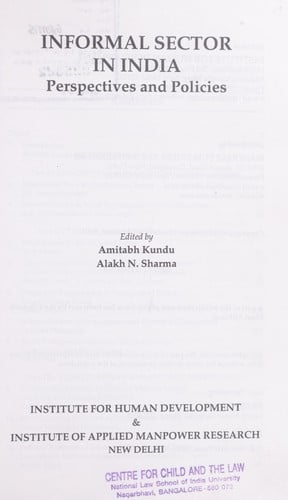 Informal sector in India